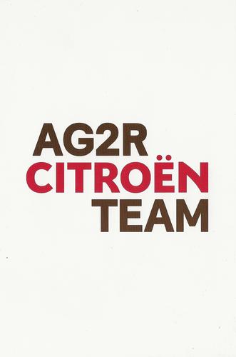2021 AG2R Citroën Team #NNO Cover Front